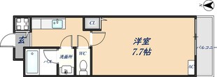 レジデンス石切の物件間取画像